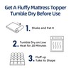 Mattress Topper Queen for Back Pain, Extra Thick Mattress Pad