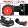 Weed Trimmer Support Wheel, Universal Trimmer Auxiliary Wheel, Grass Trimmer