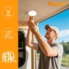Facon 3.5" LED RV Puck Light Surface Mount - 2Pack,