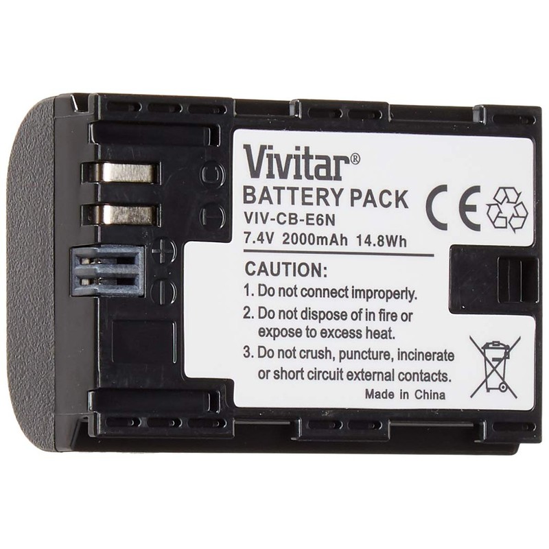 Vivitar VIV-CB-E6 - Battery for Canon LP-E6