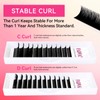 FADVAN Individual Eyelash Extensions 0.05 D Curl 7-15 mm Blending