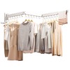 ZdwCyl Clothes Drying Rack,Laundry Drying Rack Wall Mount, Wall Mounted