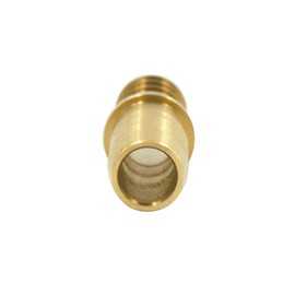 Legines 2pcs Barb Union 5/8" Barbed x 5/8" Barbed Splicer Brass Hose Fitting Mender Joiner