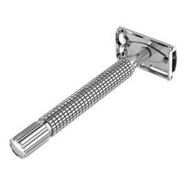 Opción Regia Rastrillo Clásico Acero Inoxidable De Mariposa + 10 Navajas