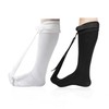 Foot Arch and Calf Stretching Support Socks (1 Pair) Elastic Socks S-M/White