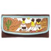 American Darling Wallet Hand Tooled Painted Genuine Leather women bag