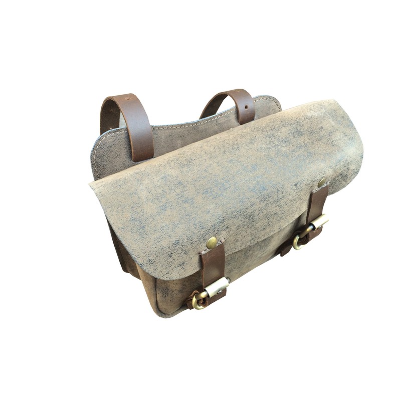 PU Leather Brown Traditional Saddle Bag Horse Riding Equestrian Bits