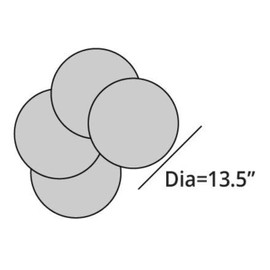 Covermates Keepsakes - Quilted Divider Set - Set of 4 - Scratch & Breakage Protection - Stain Resistant - Machine Washable - China Storage, Red