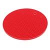 5Pcs Silicone Trivet Mat Square Round Honeycomb Hot Pad Non