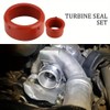 4pcs For Mercedes OM642 Turbo & Breather Intake Seal &