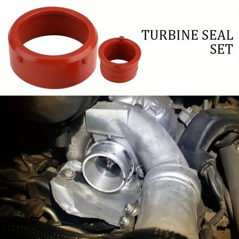 4pcs For Mercedes OM642 Turbo & Breather Intake Seal &