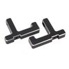 2Pcs Trunk Grocery Bag Hook T Shaped Aluminum Alloy Trunk