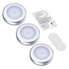 AMIR Upgraded 3.15” Motion Sensor Light, 3 Pack Battery-Powered LED