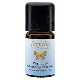 FARFALLA Rosemary, Chemotype Verbenone, Organic, 5 ml (Pack of 1)