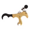 Bow Release Aids Aluminum Alloy Adjustable 4 Finger 360 Degree