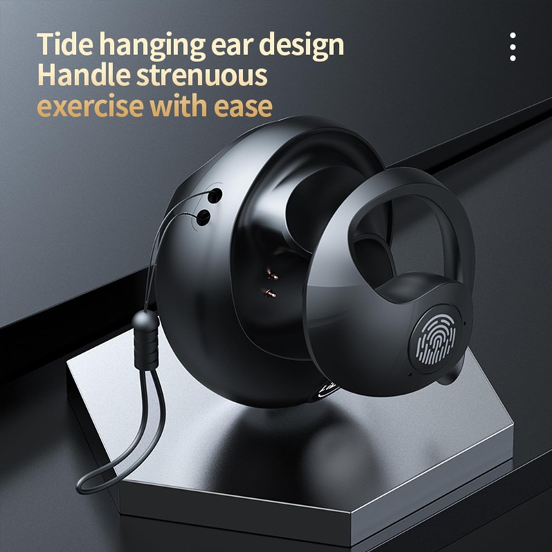 Wireless Earbuds with LED Digital Display, Dual Mic, Wireless Charging