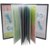 myledershop Large Elegant ID Folder 18 Compartments MJ-Design-Germany Made in