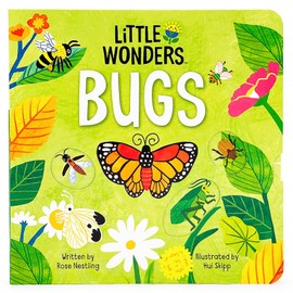 Little Wonders BUGS - Introduction to the World of Bugs Multi-Activity Children's Board Book Including Flaps, Wheels, Tabs, and More