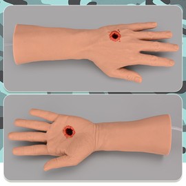 MedEduQuest GSW Through Hand Tourniquet Training Kit, Stop The Bleed Training Kit, Bleed Control Kit for Medical Classes