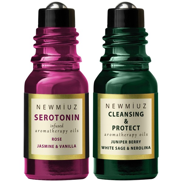 New Miuz Roll-On Essential Oil Blends Calming Essential Oil Rose