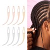 Interlocking Hair Tools Hair Extension Styling Alloy Dreadlocks Crochet Hook