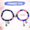 NQEUEPN Matching Bracelets for Couples, TV Girl Bracelet Magnetic Couple