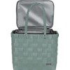 normani Shopping Basket Shopping Bag with Wicker Basket 20 Litre