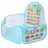 Children's 1.2m Basketball Pool Big Safe Foldable Blue Kids Indoor