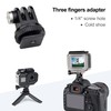 YALLSAME Quick Release Tripod Adapter + Tripod Mount + Cold