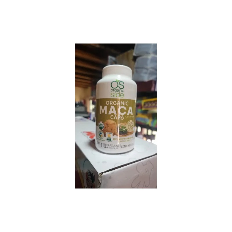 Maca Orgánica 110 Cápsulas Organic Side Vegetal