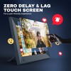 Arktronic 8" Digital Picture Frame, 16GB, Touchscreen, WiFi Wall-Mount Frame