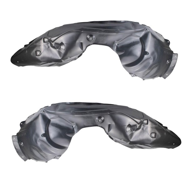 TRQ TRQ Front Inner Fender Liner Set Compatible with 2017-2020