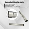 Elifecenter Universal Stainless ID 3 inch to OD 3.5 inch