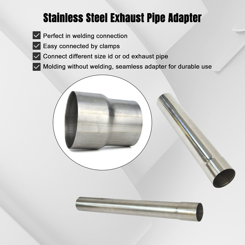 Elifecenter Universal Stainless ID 3 inch to OD 3.5 inch