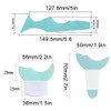 4 Pcs All in One Eyeliner Stencils Wing Tips +