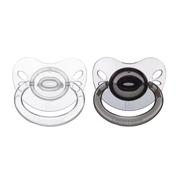 Landofgenie Adult Size Large Shield Pacifiers Butterfly Shaped Cutie Pacifier