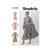 SIMPLICITY Sewing Pattern SS3098H5 Misses' Dress with Sleeve and Length