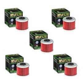 Hiflofiltro Honda CRF250R HiFlo Oil Filter HF116 CRF250 CRF 250R 250 - Pack of 5