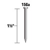 Metabo HPT Angled Finish Nails | 1-1/2 Inch x 15