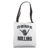 Vintage Jiu Jitsu I'd Rather Be Rolling Grappling BJJ Tote