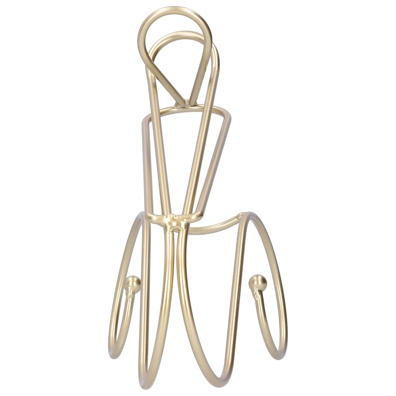 Wine Rack Holder Counter Table Top Free Standing Metal Modern