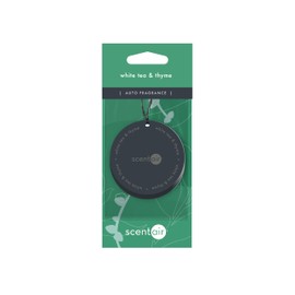 ScentAir Auto & Room Fragrance Puck 30 Day Lasting Scent -3 Pack - White Tea and Thyme