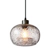 CASAMOTION Pendant Lighting Handblown Glass Drop Ceiling Lights, Modern Rustic