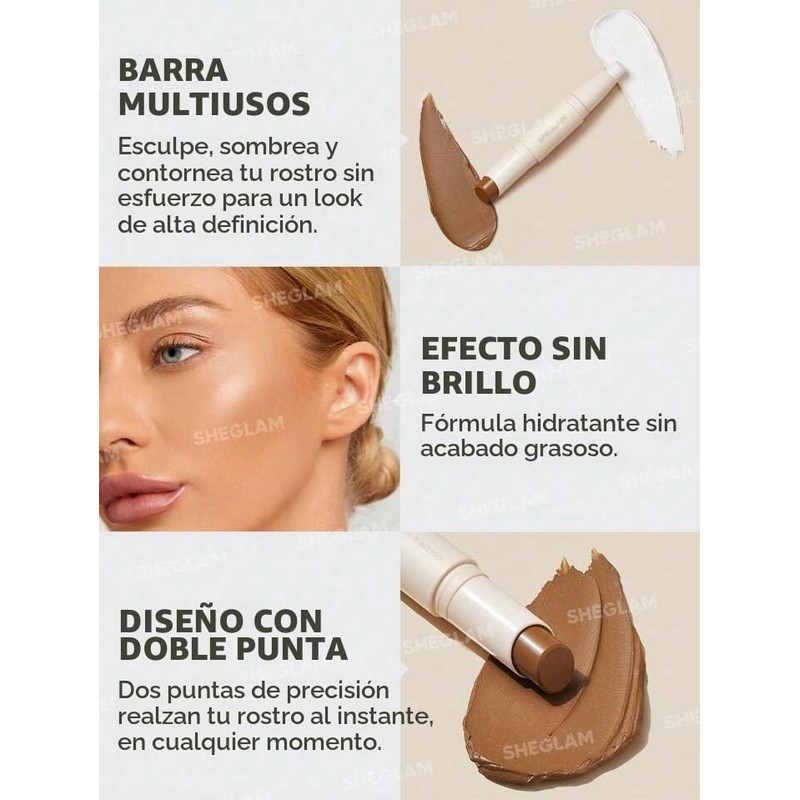 Sheglam Contour Iluminador (Nude/Cocoa)