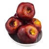 JEDFORE Fake Dark Red Apple Simulation Artificial Lifelike Plastic Red