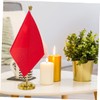 Operitacx Conference Room Flag Pole Stable Metal Flagpoles Desk Flag