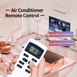 New Replacement AC Remote Control for Frigidaire Window Air Conditioner, Compatible with YX1F8F YX1F9F 5304515943 66129926904 66129926905 FFRA FFRE FFTA Series Models (Fahrenheit Unit)