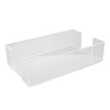 Napkin Tray Storage Holder Transparent Acrylic Modern 9.5x5.5x2.5in Large Capacity