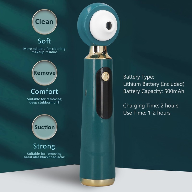 Blackhead Vacuum Suction Machine 3 Gears Magnify Pores Cleaning Electric