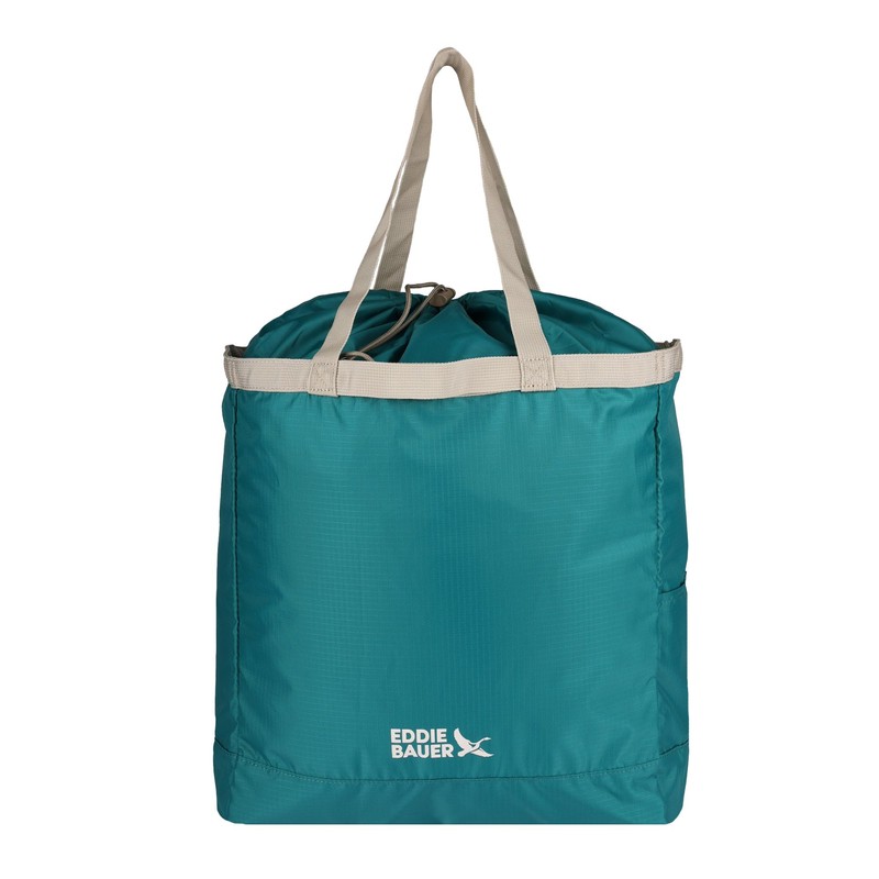 Eddie Bauer Unisex's Stowaway Packable Tote Bag | Lightweight |